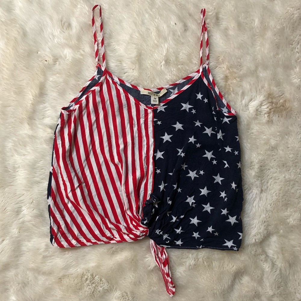 USA tie top